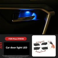 4pcs car interior lights atmosphere lights car lights modified door lights led 5000k 9w for toyota prius zvw30