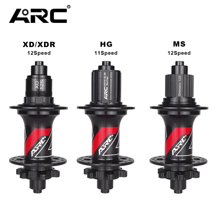 

ARC BOOST Bicycle Hub Sealed Bearing 28 32 Hole 6 Claw 3 Teeth XD XDR HG Micro Spline 8 9 10 11 12 Speed 141x9 Quick Release Hub