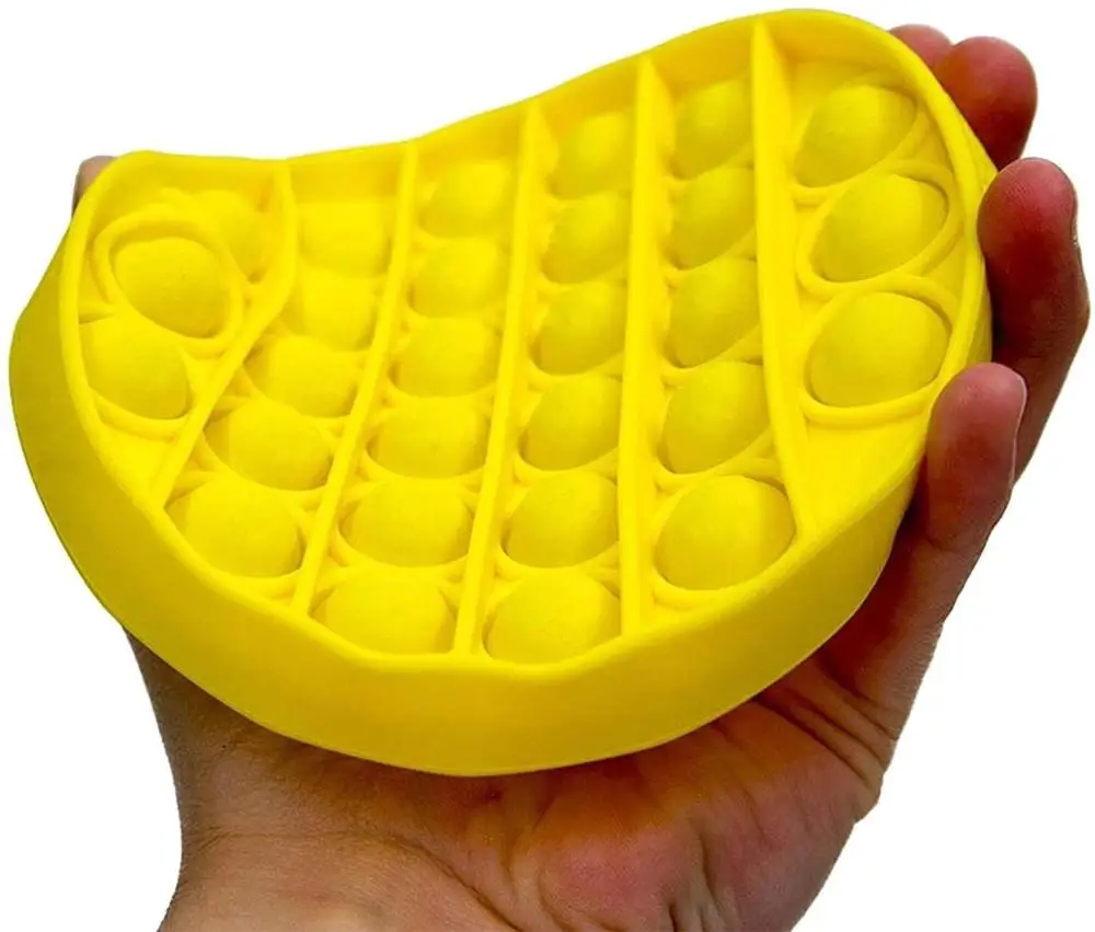 Amazon Hot Selling Novelty Funny Anti-stress Toys Bubble Popping Game Push Fidget Sensory Toy Push pop Bubble Fidget Anxiety