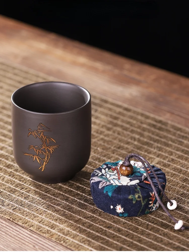 

Chinese Vintage Tea Box Small Storage Coffee Sugar Organizer Compartments Tea Box Kitchen Jars Caja De Te Tea Container EI50CY