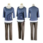 Новинка, косплей костюм ганронпа V3 рантаро Амами, униформа японской игры, костюм, одежда, футболка, штаны и ожерелье