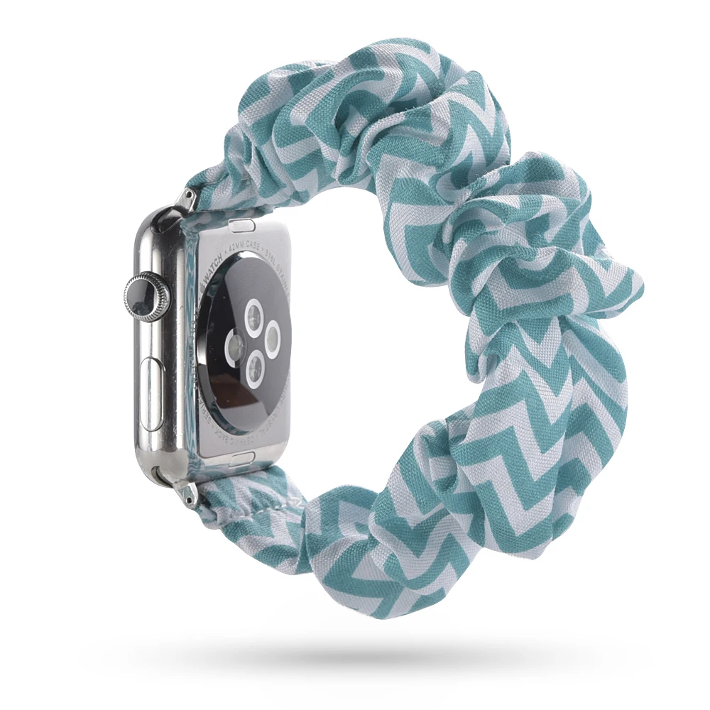 1 Эластичный ремешок для apple watch band 44 мм 40 мм apple watch 5 4 3 2 1 iwatch band 42 мм 38 мм Женский браслет аксессуары для часов - Цвет ремешка: 1