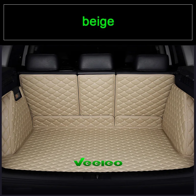 6 цветов коврики для багажника из искусственной кожи BMW X5 5 мест 2006