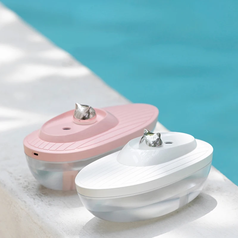 

Портативный USB-увлажнитель ELOOLE в форме лодки, ароматерапия, диффузор, очиститель, распылитель, увлажняющий, для дома, автомобиля, спальни све...