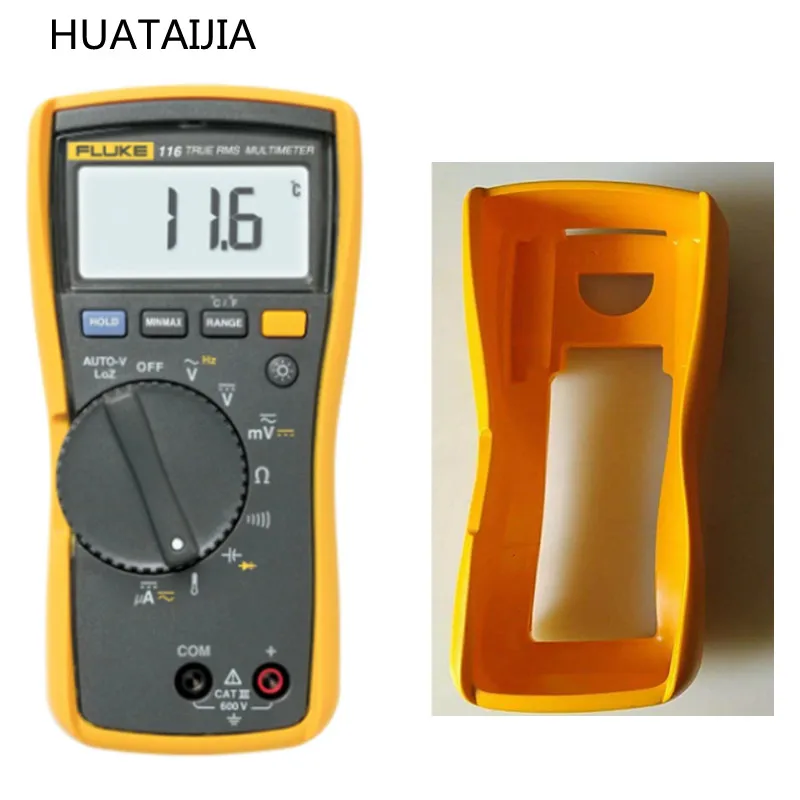 Fluke116-funda amarilla usada para Fluke 116, cubierta amarilla, Fluke 116, marco amarillo-0