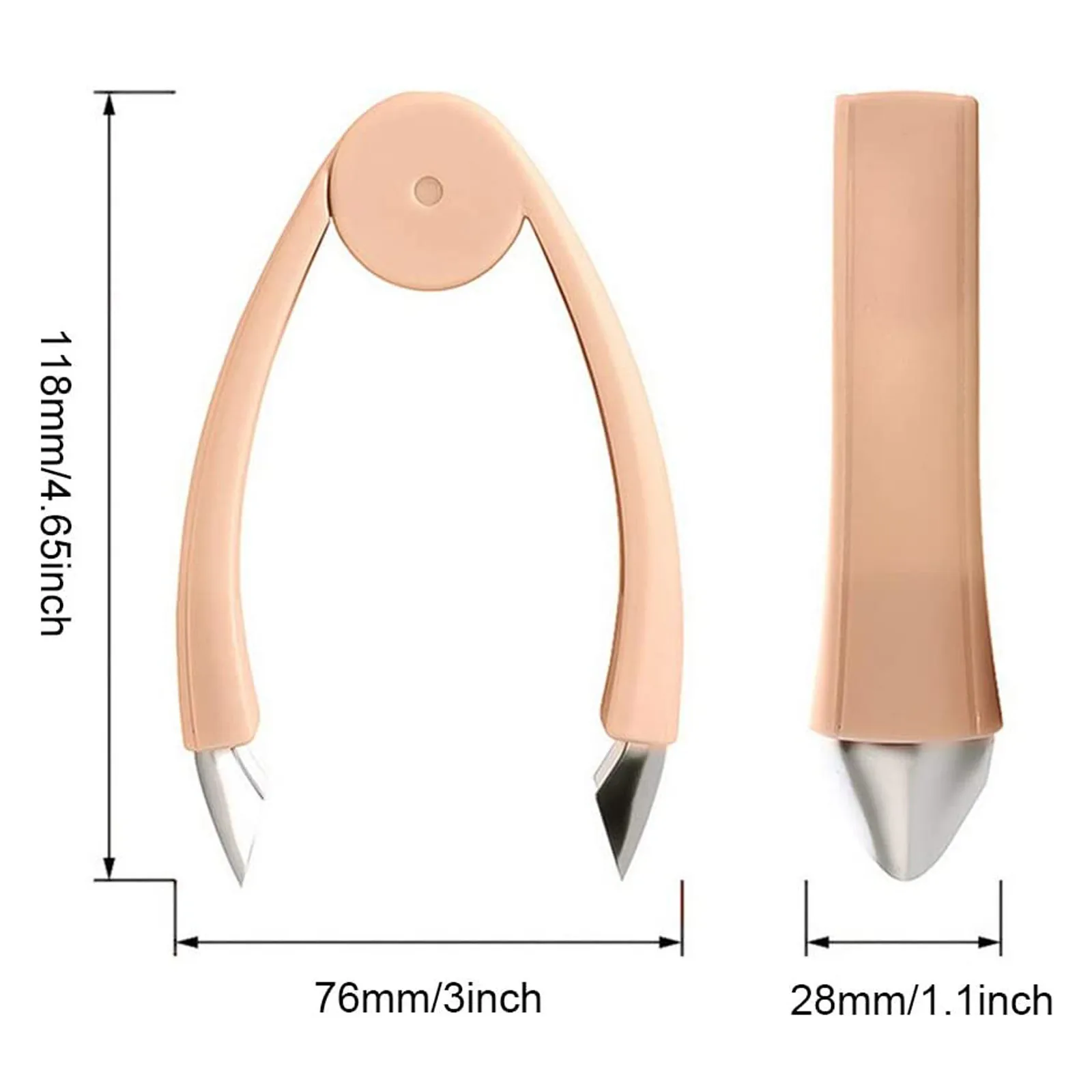 

Pineapple Knife Eye Remover Convenient Tool Pineapple Eye Peeler Kitchen Stainless Steel Seed Remover Cutting Clip Supplies FX-6