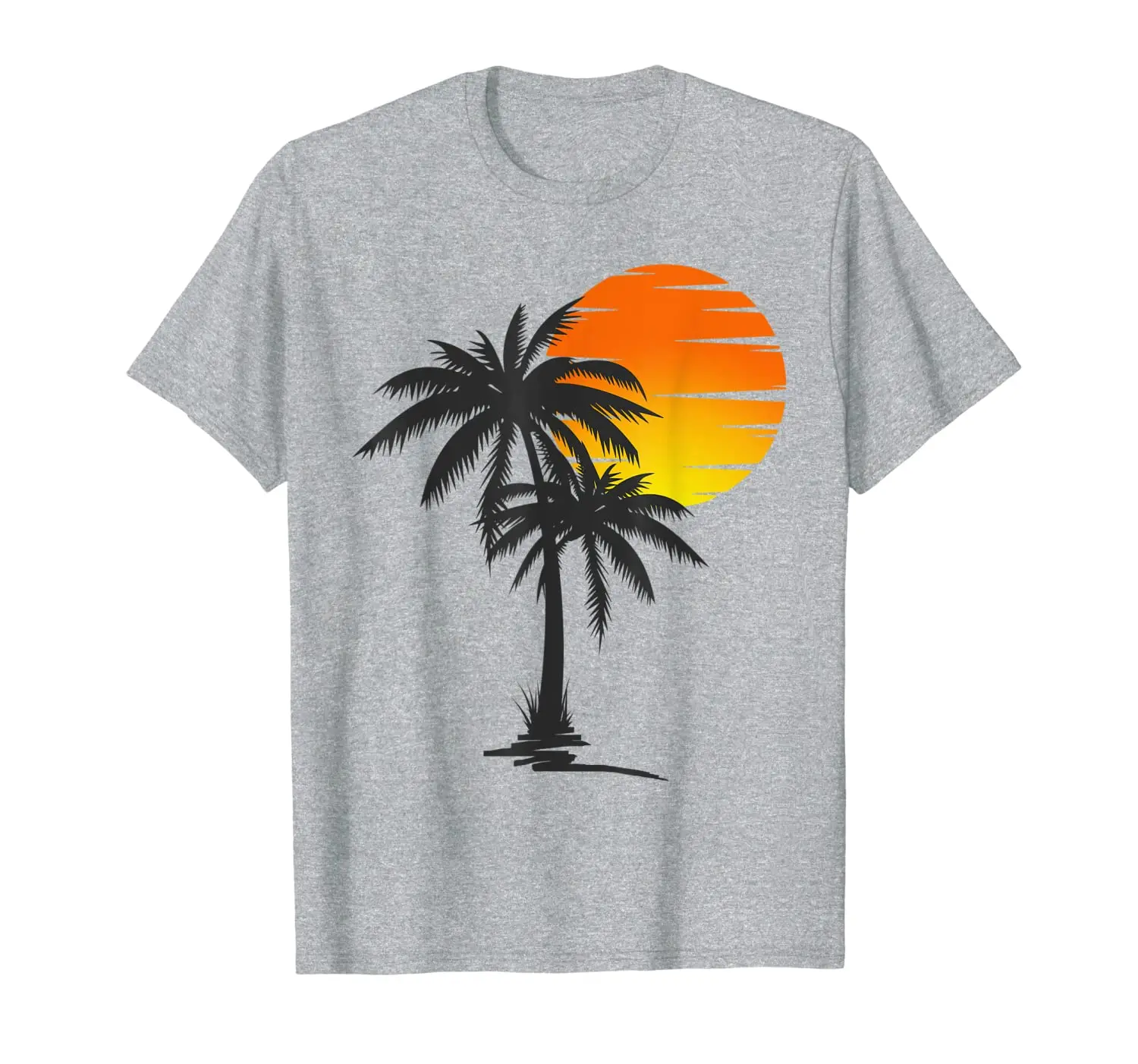 

Sunset Beach Palm Tree TShirt Funny Summer Vacation Holiday T-Shirt