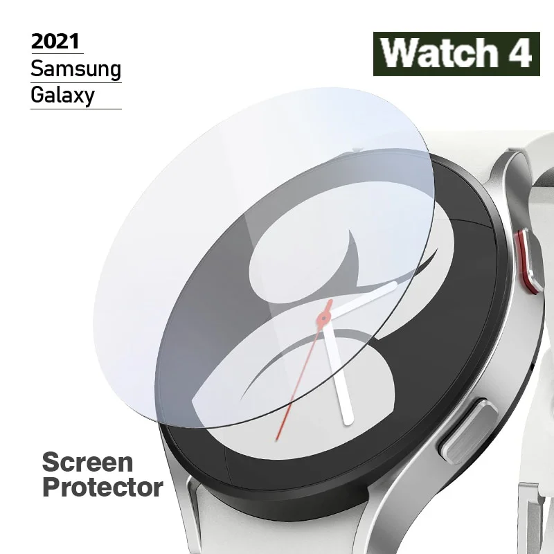 

4PC/lots Protective Film For Samsung Galaxy Watch 4 40MM 44MM Classic 42mm 46mm Full Screen Protector Cover Clear HD Films Guard