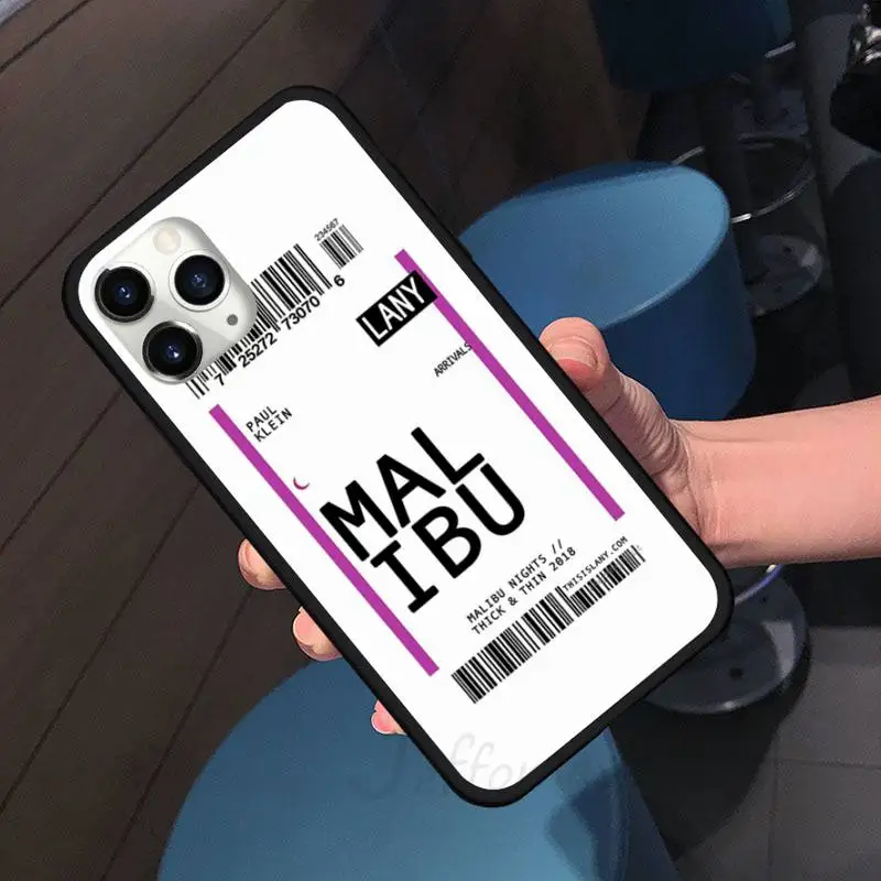 

Hot ins Funny Bar Label World ticke Phone Case for iPhone 11 12 pro XS MAX 8 7 6 6S Plus X 5S SE 2020 XR shell cover funda