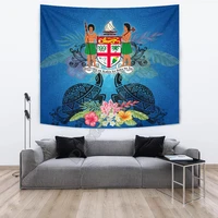 fiji tapestry turtle hibiscus tapa patterns 3d printing tapestrying rectangular home decor wall hanging 02