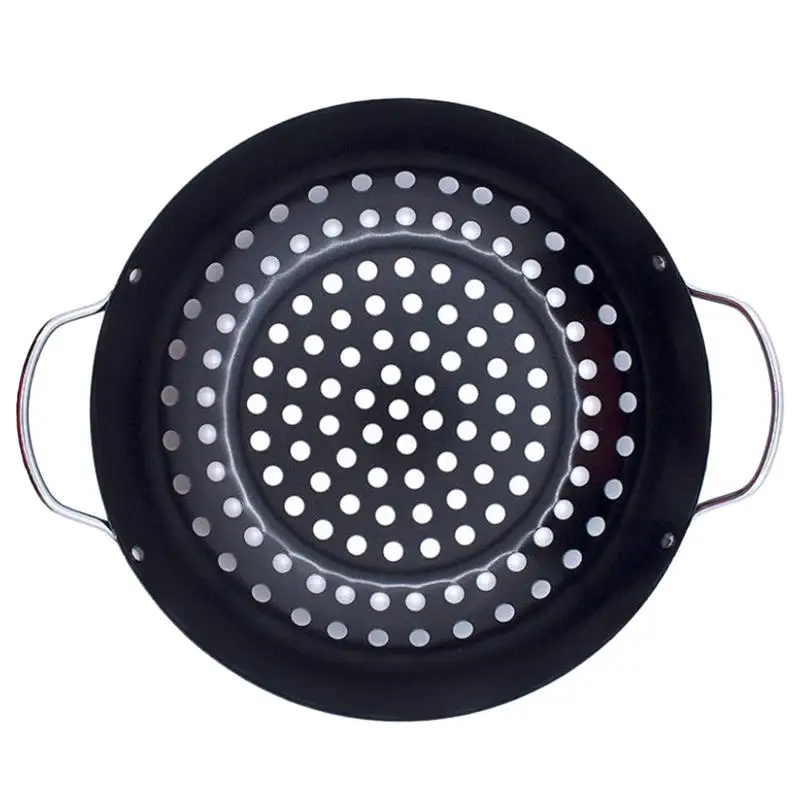 1 шт. сковорода для гриля уникальная практичная стойка лоток барбекю противень