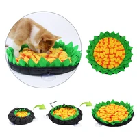 personalized pet dog snuffle mat nose smell training pet sniffing mat slow feeding bowl food dispenser relieve stress puzzle toy