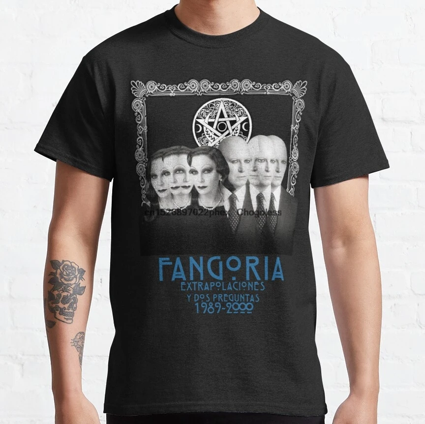 

Футболка Fangoria для мужчин и женщин, экстракуляция двух вопросов