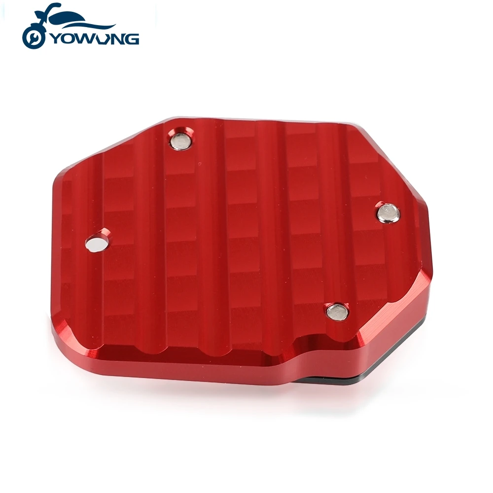 Для HONDA CB150R CB300R CB300F CBR500R CB400 CB600F CB900F HORNET стопы боковая стойка Pad пластины подставки