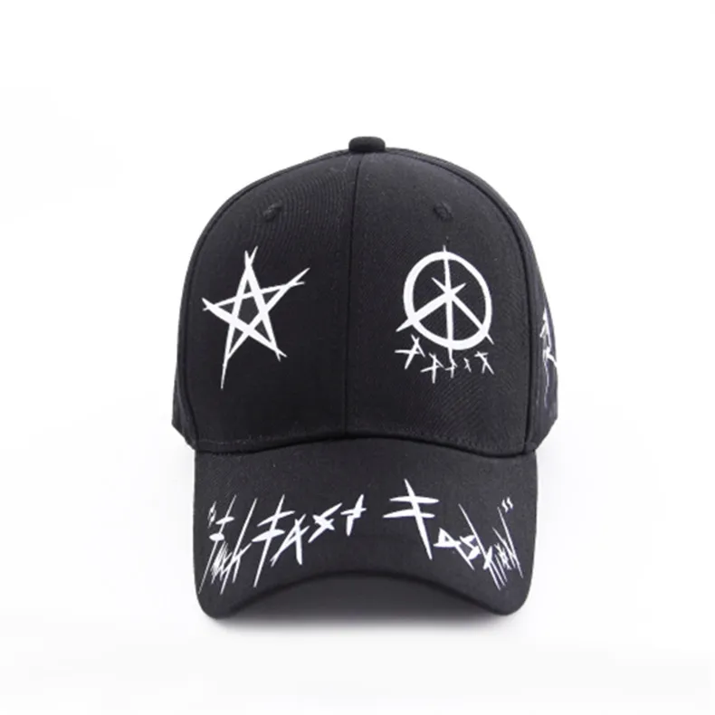 

Fashion Brand Unisex Cotton Dad hat Baseball Cap Custom Graffiti Snapback Sports Hats For Men Women hip hop Caps