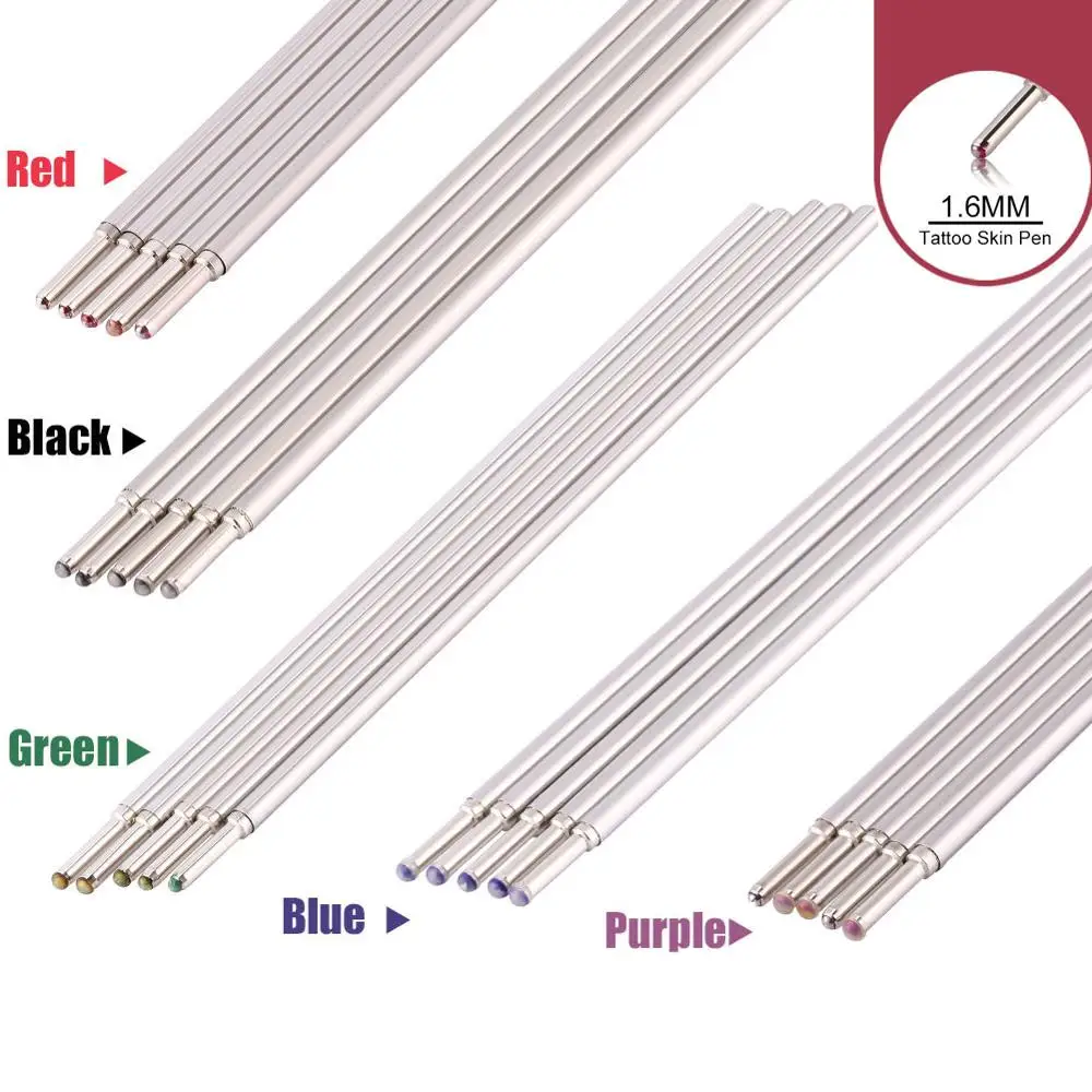 Ручка-маркер для татуировок 1 6 мм 5 шт. | Красота и здоровье