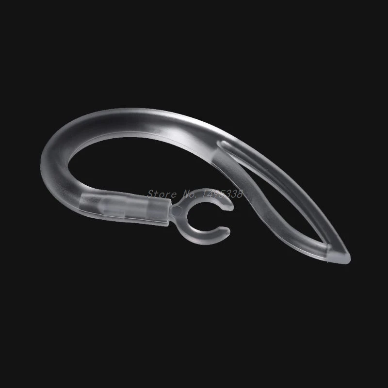 5mm 6mm 7mm 8mm 10mm Bluetooth Earphone transparent silicone Earhook Loop Clip Headset Ear Hook Replacement Headphone Drop Ship |