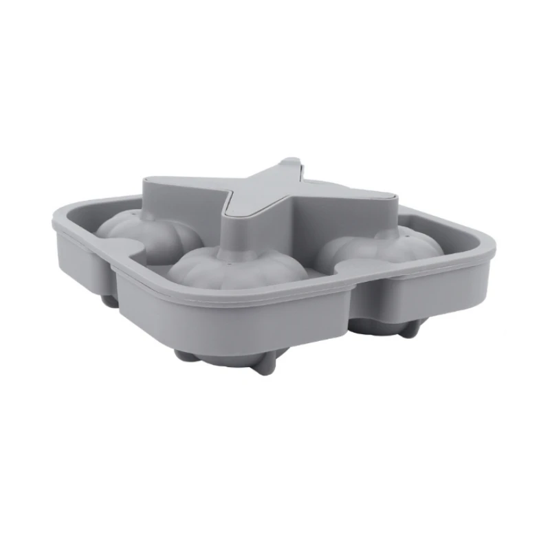 

3D Silicone Ice Mould Wacky Pumpkin Making Ice Cube Mold Home Kitchen Bar Supplies For Whiskey Cocktail Kitchen Accessories