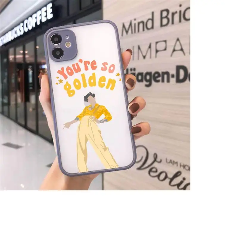 

Harry Styles2 Phone Case Matte For iPhone 12 Mini 11 Pro XR XS Max 7 8 Plus X Hard PC Back Cover