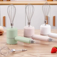 2 in 1 egg breaker garlic chopper portable electric whipped cream handhold egg beater baking tool usb rechargeable for kitchen