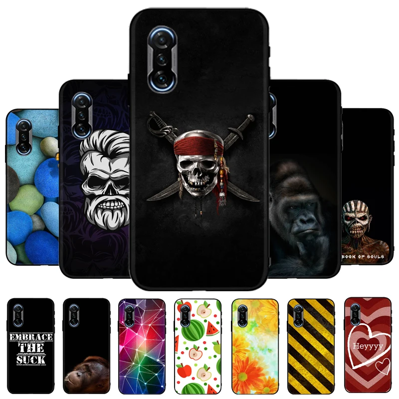 

For Xiaomi Poco F3 GT M3 Phone Case For Poco M3 Pro F3 GT Silicone Back Cover Case For Xiaomi Poco F3 GT M3 Case TPU Cases