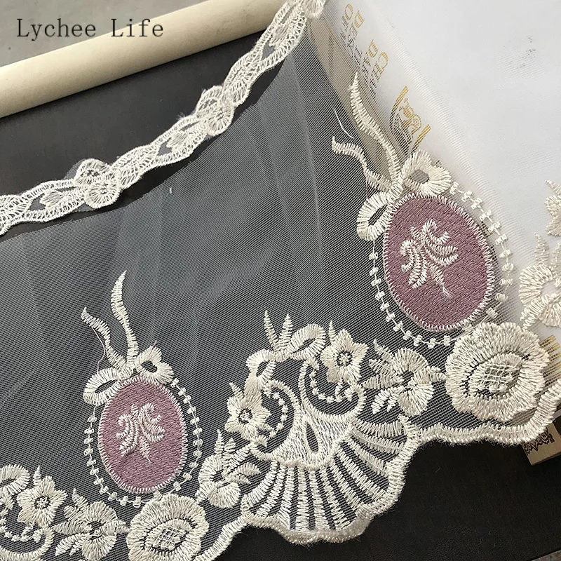 Кружевная лента занавеска женская одежда украшение для шляпы тесьма вышивка