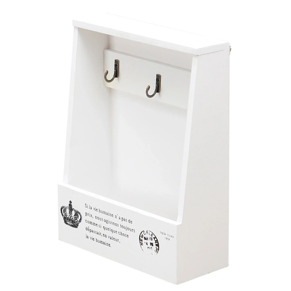 Винтажная разная деревянная коробка для хранения почтовых ключей ручки