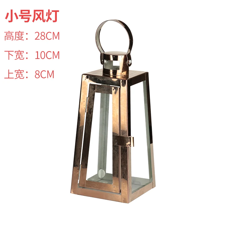 Металлический Подсвечник в скандинавском стиле роскошный современный