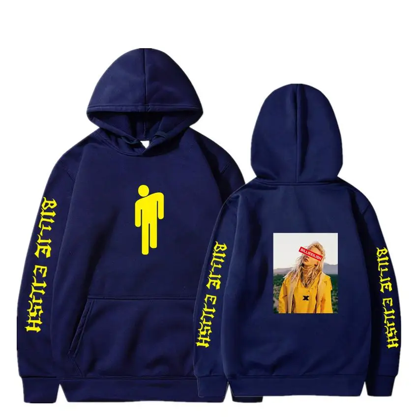 Новое поступление 2019 Billie Eilish толстовка с капюшоном для мальчика рисунком