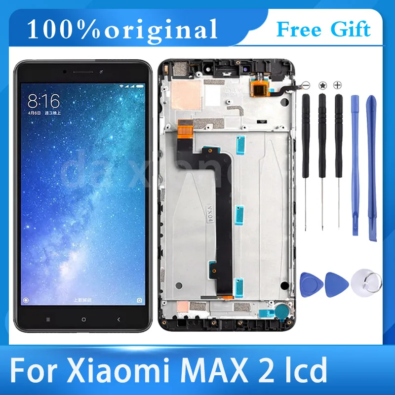 

6.44''Original LCD for Xiaomi Mi Max 2 LCD Display Touch Screen Digitizer Assembly For Xiaomi Mi Max 3 LCD Screen Replacement