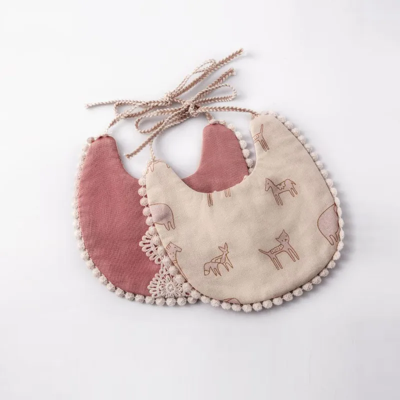 1 предмет хлопковая рубашка для малышей нагрудник кормления ткань младенцы