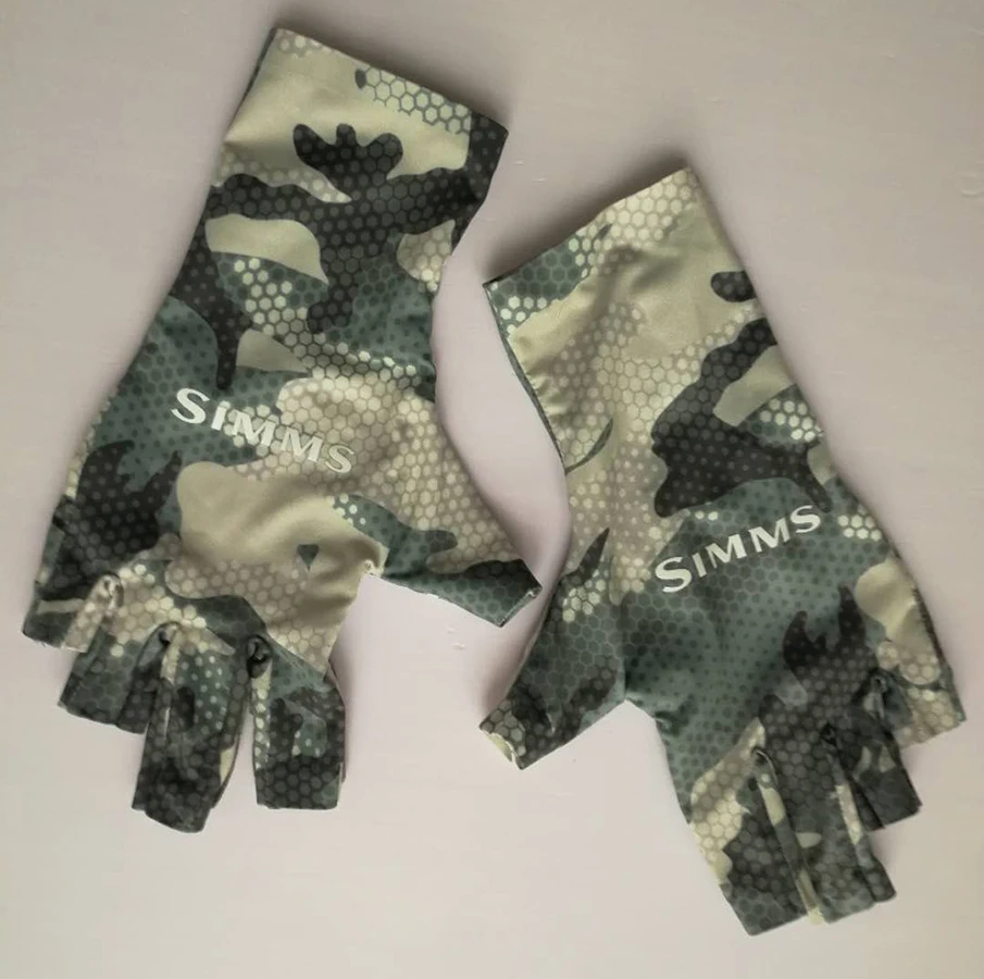 Бесплатная доставка! Мужские рыболовные перчатки Solarflex Sunglove мужские наружные