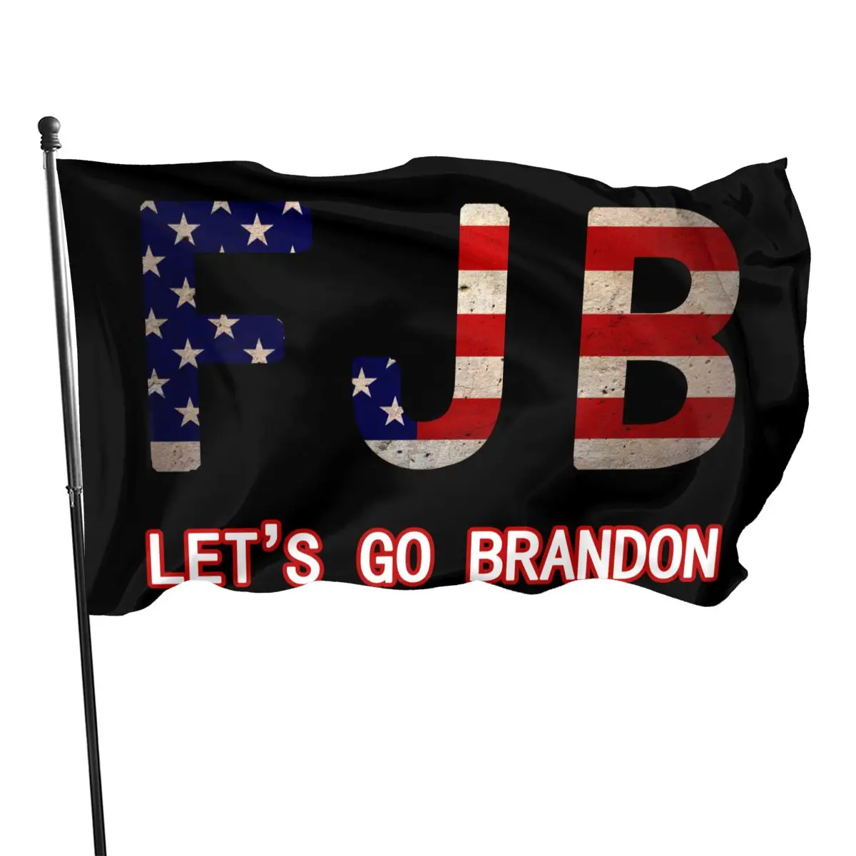

Флаги для улицы Let's Go To brandson FJB, 3 Х5 футов, флаг 100%, однослойный Прозрачный полиэстер, 90 х150 см