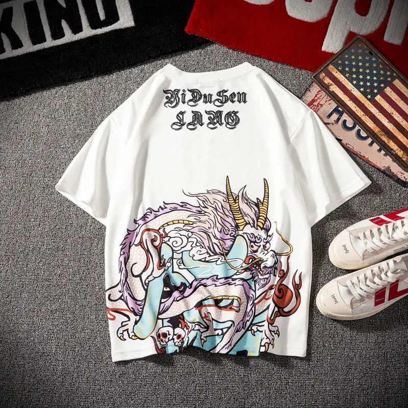 INS/модная футболка в стиле панк для женщин и мужчин топы из лайкры Harajuku рубашка