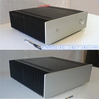 kyyslb 430145406mm ql43145 plus large amplifier chassis class a diy enclosure assembled amplifier case shell with heat sink