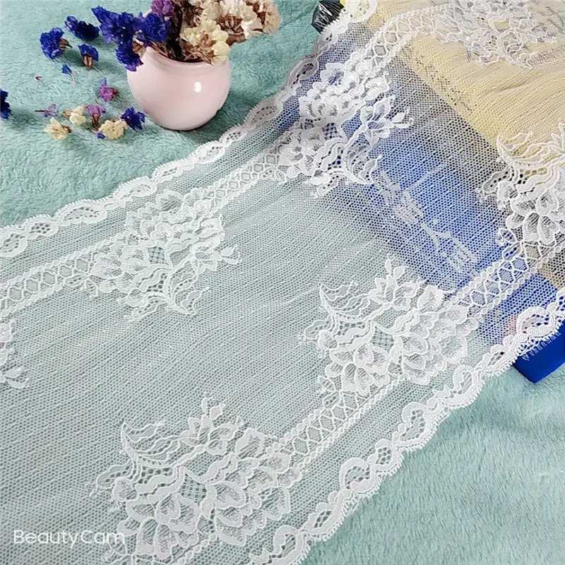 TD2140 21cm Purple lace accessories Diy hand-made sleeve collar skirt curtain decorative clothing fabric | Дом и сад