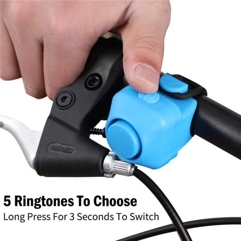 Bicycle Electric Horn Color Bell Car Suzukami Dead Fly Highway Folding Cycling Equipment | Спорт и развлечения