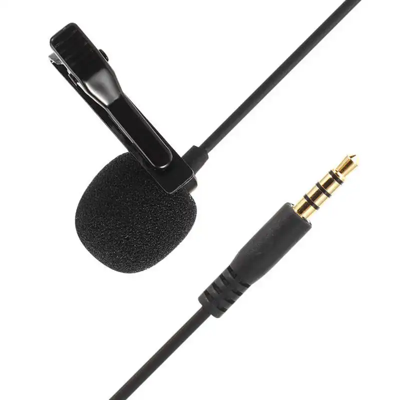 Микрофон на клипсе мини микрофон лацкан для мобильного телефона всенаправленные