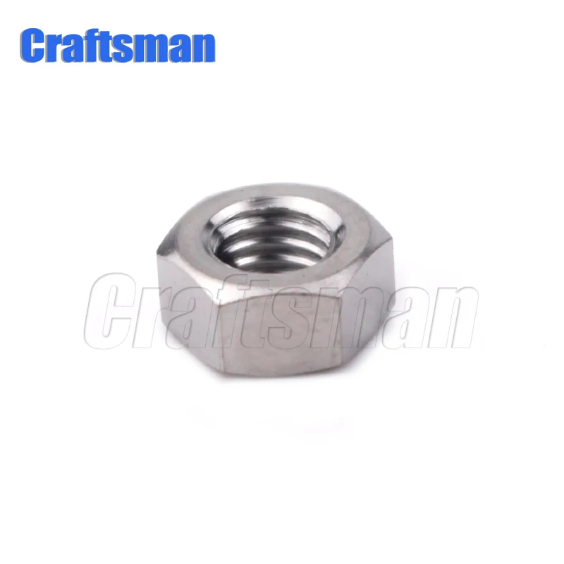 1 шт. титановые гайки Craftsman M5 M6 M8 Шестигранная гайка для велосипеда мотоцикла