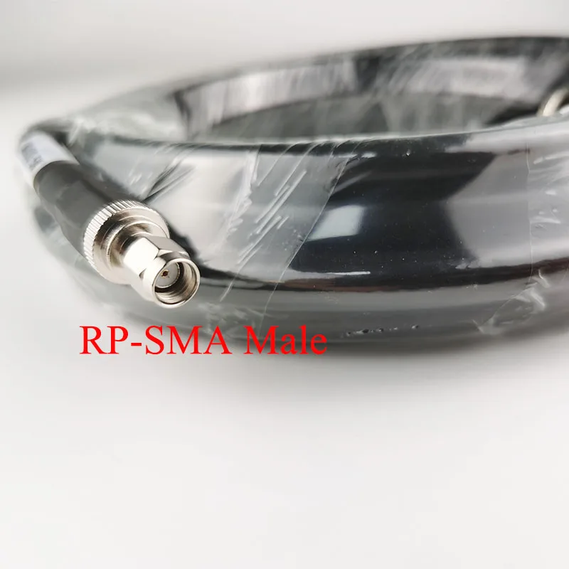 Коаксиальный радиочастотный кабель LMR-400 LM400 с штекером N и RP-SMA для точки доступа