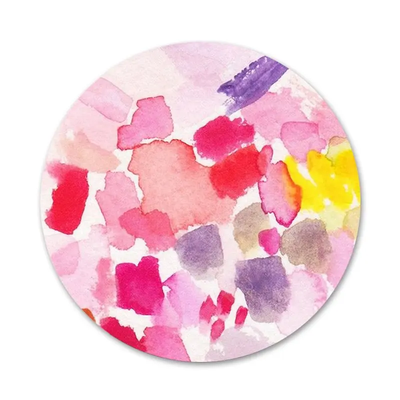 

watercolor painting Badge Brooch Pin Accessories For Clothes Backpack Decoration gift