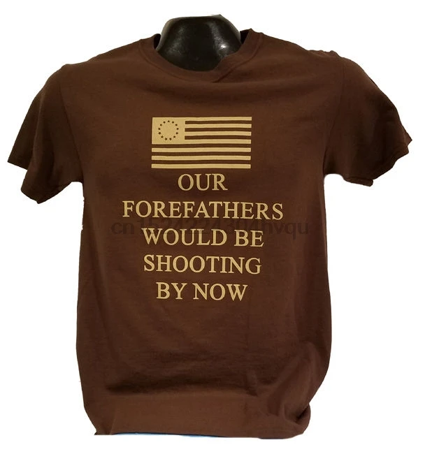 Футболка с принтом оружье 2Nd refedy флаг США|Мужские футболки| |