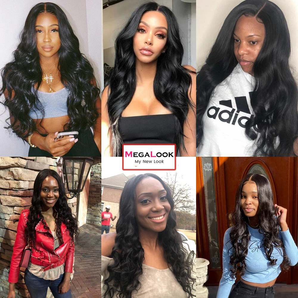

Body Wave Bundles With Closure 4x4 Lace Closure Peruvian Remy Human Hair Extensions Double Weft Weave Bundles With Closure