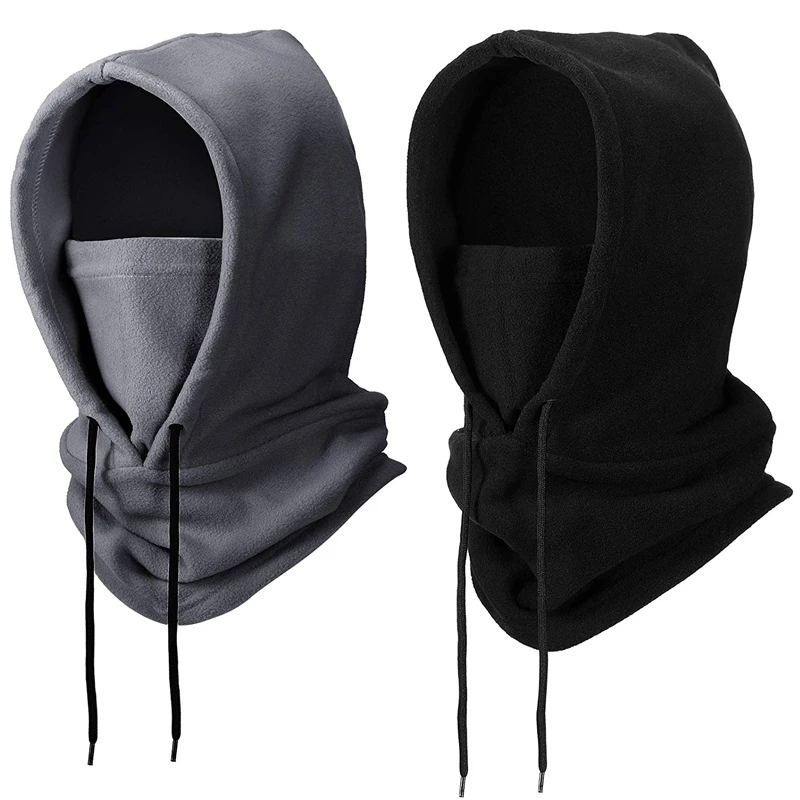 

Winter Fleece Motorcycle Face Mask Cover Anti-dust Windproof Face Mask Hat Neck Warmer Helmet Skiing Face Shield Balaclava Cap
