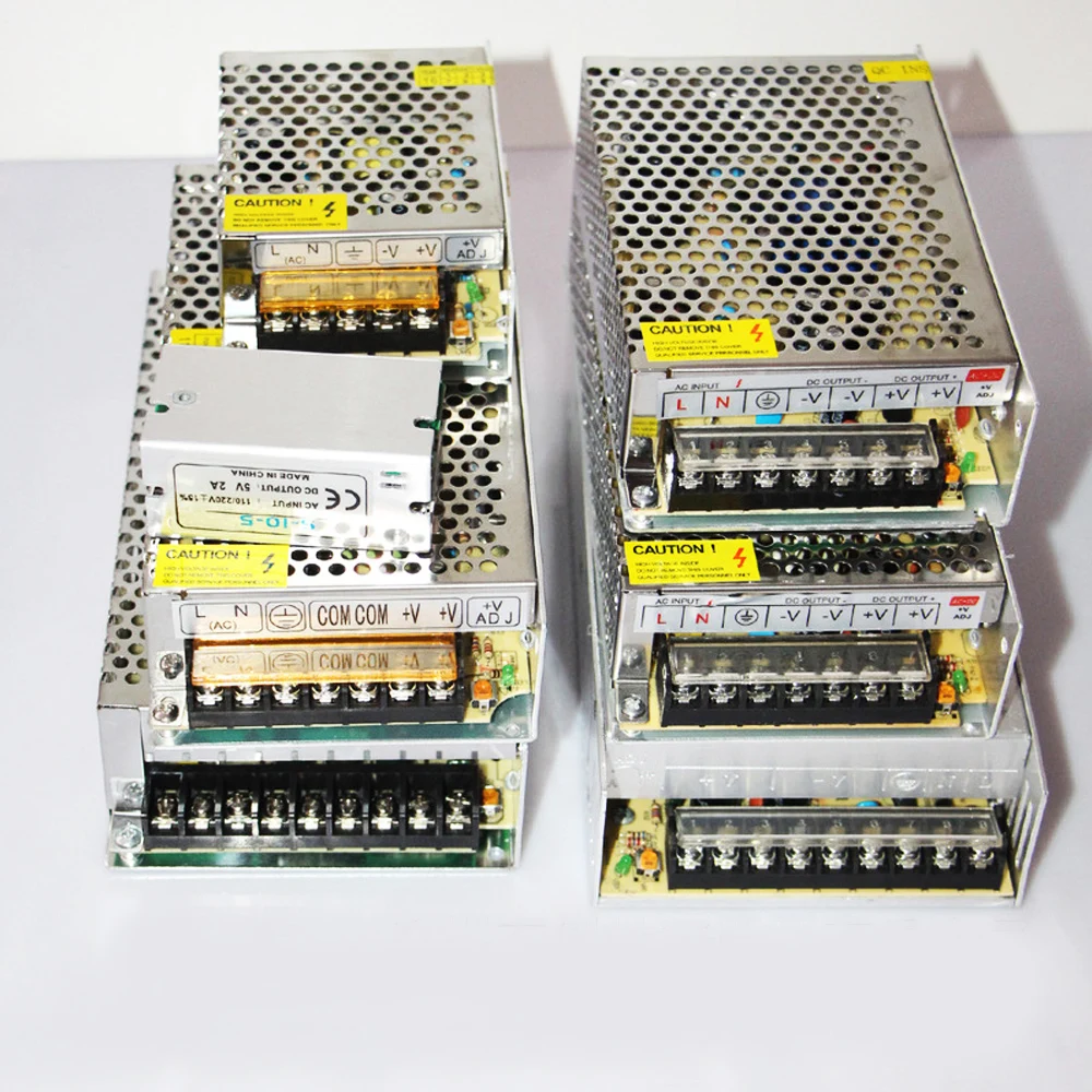 Импульсный источник питания светильник трансформатор AC 110V 220V To DC 12V 1.25A 2A 3A 5A 40A