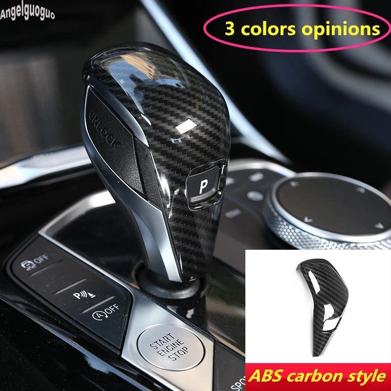 Хромированный чехол из АБС углеродного волокна для BMW 3 серии G20 2019 21 крышка