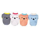 Милая полосатая одежда для маленьких собак, толстовка с капюшоном для собак, одежда для Йорка, шнауцера, корги, Ших, тцу, чихуахуа, одежда для собак, Комбинезоны для щенков