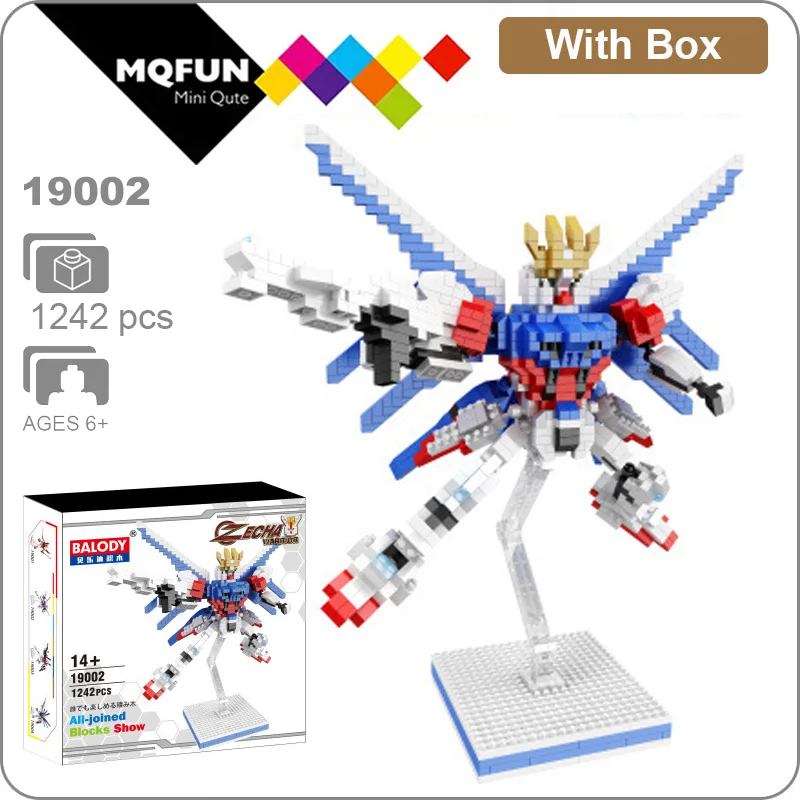 Balody японские мультфильмы аниме супер робот война Гундам строительные блоки