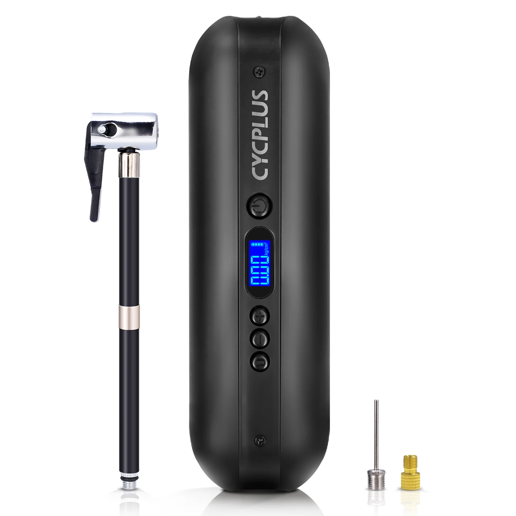 Велосипедный насос высокого давления 150 фунтов на квадратный дюйм CYCPLUS A3 черный |