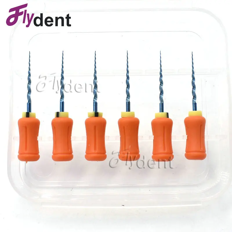 Стоматологические файлы Superfiles Handuse синие металлические eflydent